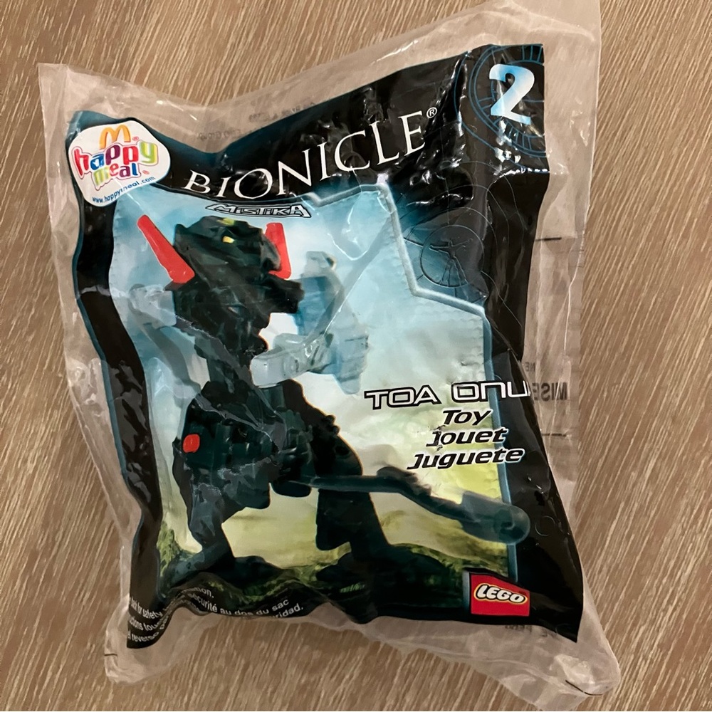 LEGO Bionicle Mistika Toa Onua McDonald's Happy Meal Toy Exclusive New